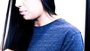 hey, busty lezzie milf getting her pussy licked by stepdaughter in heels and classy shoes