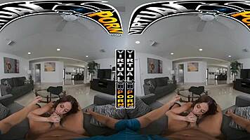 Metal Mouth Teen Laya Rae Fucked Hard VR