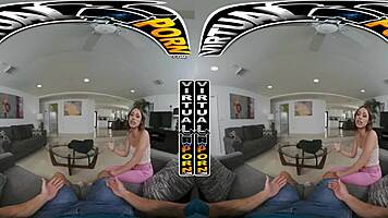 Metal Mouth Teen Laya Rae Fucked Hard VR