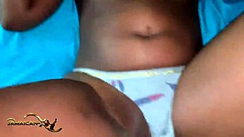 sexy jamaican ebony with big ass gets bent over in missionary