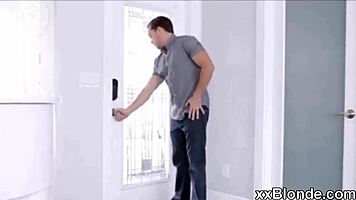 Teen Blonde Voyeurs Milf Getting Assfucked And Cumshot On Pussy And Cock