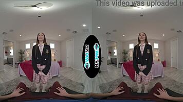 Cute Redhead Gets Creamed By Fat Cock In Vr Porn