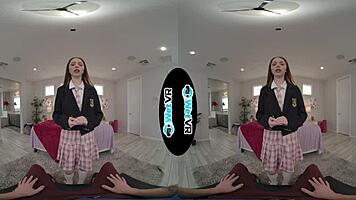 Cute Redhead Gets Creamed By Fat Cock In Vr Porn