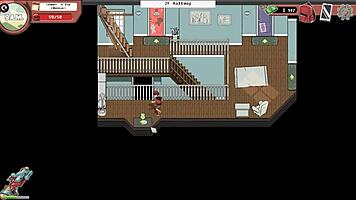 In this spooky hentai game, a curvy anime girl in furry suit gives the best titjob to a monster cock.