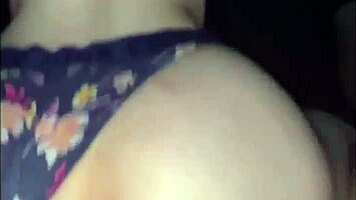 submissive white slut bounces happily on massive bbc despite it being too big