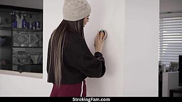 So, this busty stepsis savannah sixx gets fucked by her big dick stepbro brad sterling in an interracial taboo scene