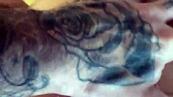 Petite teen invites neighbor to fuck with new double vibrator