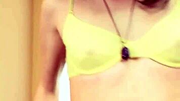 Nerdy Teen Kira Sucks Cock With Intense Passion