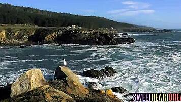 I finger fucked that teen's cunt while tribbing with her big tits babe