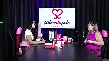 Luciana In Sheer Red Lingerie Uses Remote Vibrators And Penis Ring During Pandemic