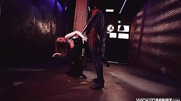 yo blake blossom, riding that monster cock in spidey pool parody scene 3 by axel braun! 😜