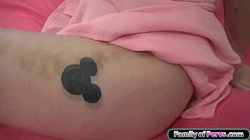 My Petite 18+ Stepsis Shows Her Boobs to Me and Deepthroats Big Cock