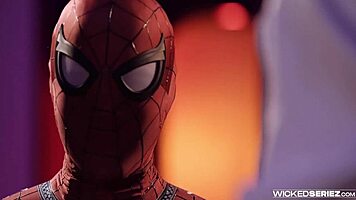 yo blake blossom, riding that monster cock in spidey pool parody scene 3 by axel braun! 😜