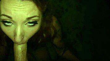 Cute Teen 18+ With Big Tits Gives Amazing Blowjob