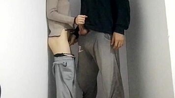 Petite Latina Housewife Spanked and Fucked Standing Until Climax