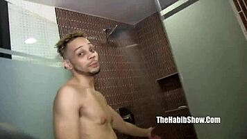 sexy ebony teen ivy young swallows latin donny sins and derek forreal in reality hood scene