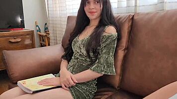 He wakes up next to naked model laura.