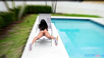 Camila Cortez gets her wet tight pussy nailed by Nade Nasty's big cock.