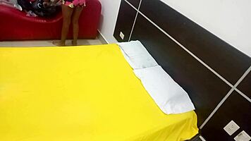 stepsister begs for interracial sex at sleepover