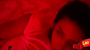 Skinny latina tutor engages in subtle intimate session with young student