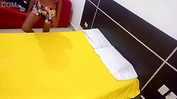 stepsister begs for interracial sex at sleepover