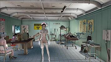 Fallout 4 Strip Nurse Teasing Patient