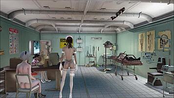 Fallout 4 Strip Nurse Teasing Patient