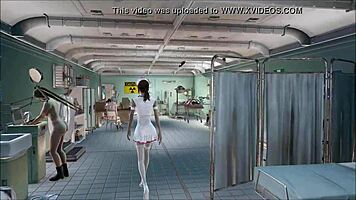 Fallout 4 Strip Nurse Teasing Patient
