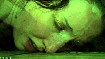 Bella Angel Sucks BDSM Master During Machine Fuck