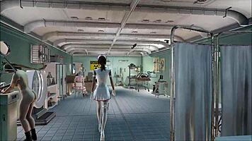 Fallout 4 Strip Nurse Teasing Patient