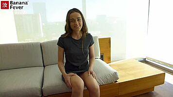 I Interviewed Petite Blonde Lily Glee And Fucked Her Hard