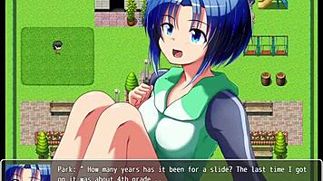 The npc fucks the cute petite girl at work