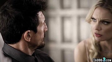 busty milf shares cock with bisexual stepdaughter