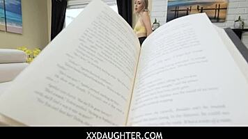 Jamie Jett's Stepdad Becomes Her Only Man in Wild POV Action
