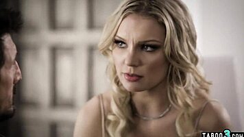 busty milf shares cock with bisexual stepdaughter