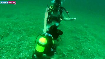 Sugarbabestv Presents Underwater Greek Adventure