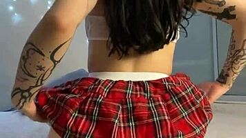 Forbidden video of exotic babe with small tits