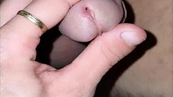 italian girl gives handjob to wake boyfriend lovingly