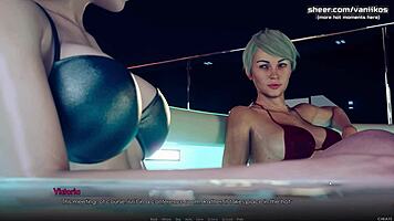 Redhead Girl Eats Petite Pussy