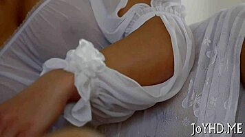 this young teen rides the hard cock in a naked competition