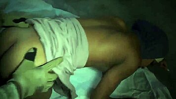 Arab teen drops booty for public blowjob outside army base