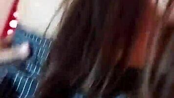 Stepsister Moans Richly Riding Like A Whore With Perverted Talk