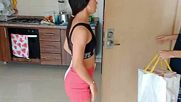 I have no money, so I decide to pay him with a good fuck