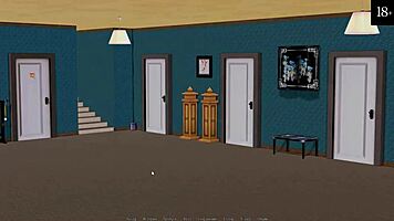 Harem hotel gameplay with fucking and blowjob scenes 😘