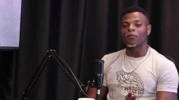 Inês Ventura's wedding godfather in sheer red