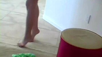 stripteasing teen 18+ slut takes off her clothing