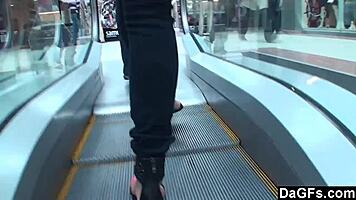 Blonde Teen Pleasures Herself With Anal Fingering At Salon