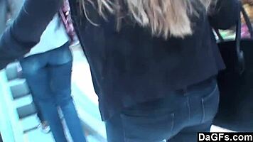 Blonde Teen Pleasures Herself With Anal Fingering At Salon