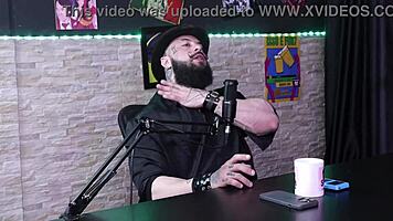 Gabe spec starts bdsm fetishes with sheer red lingerie clients