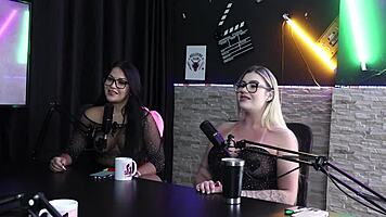 Gabe spec starts bdsm fetishes with sheer red lingerie clients